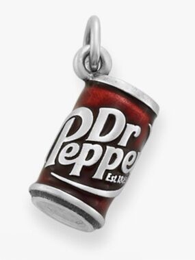 ♥️Retired•James Avery Red Enamel Dr. Pepper Charm•AUTHENTIC♥️